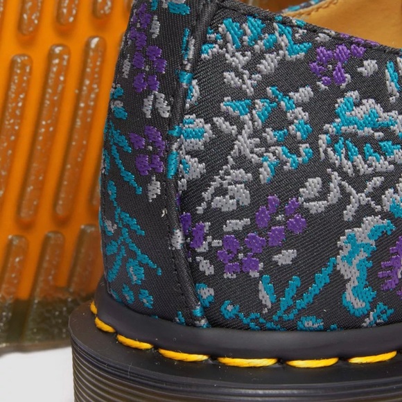 1461 Floral Jacquard Oxord Shoes - Picture 7 of 15